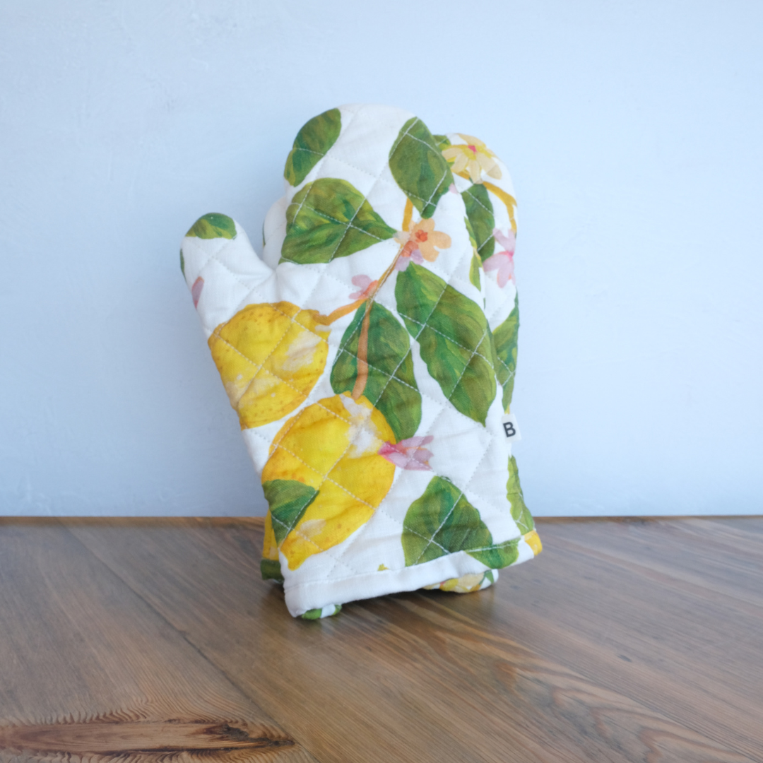 Capri Yellow Oven Gloves