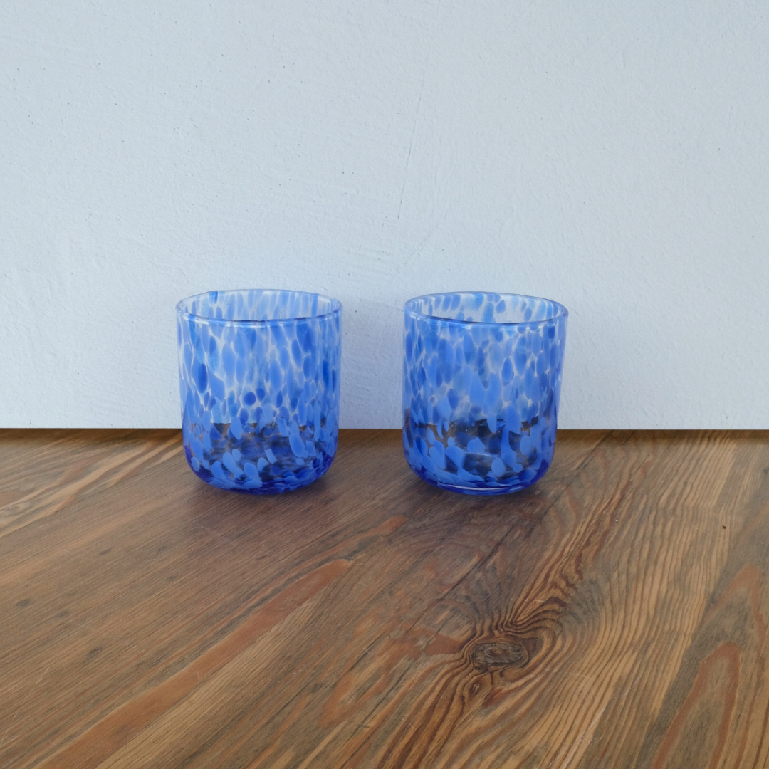 Blue Dots Tumbler