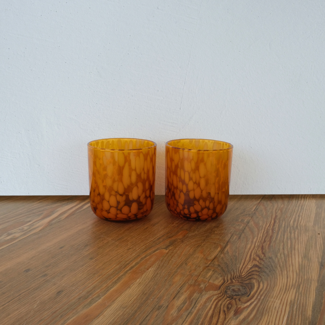 Amber Dots Tumbler