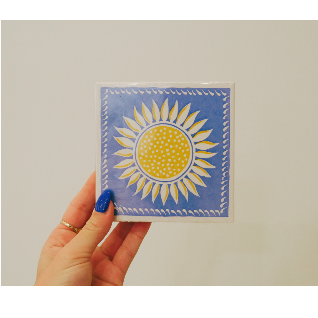 Ariana Sunflower Square Matchbox