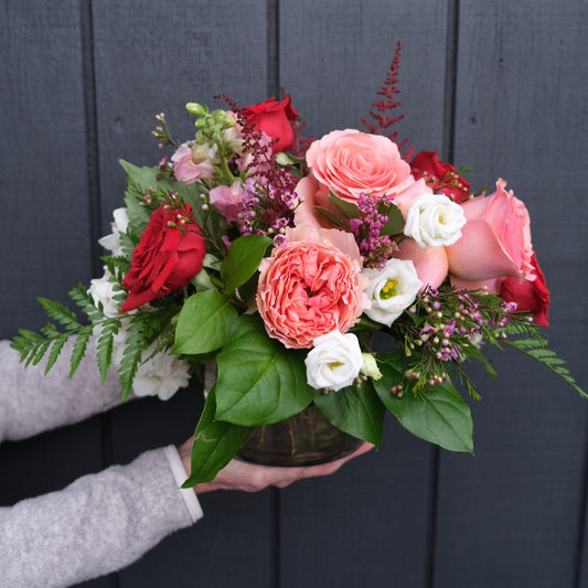 Pink Holiday Bucket