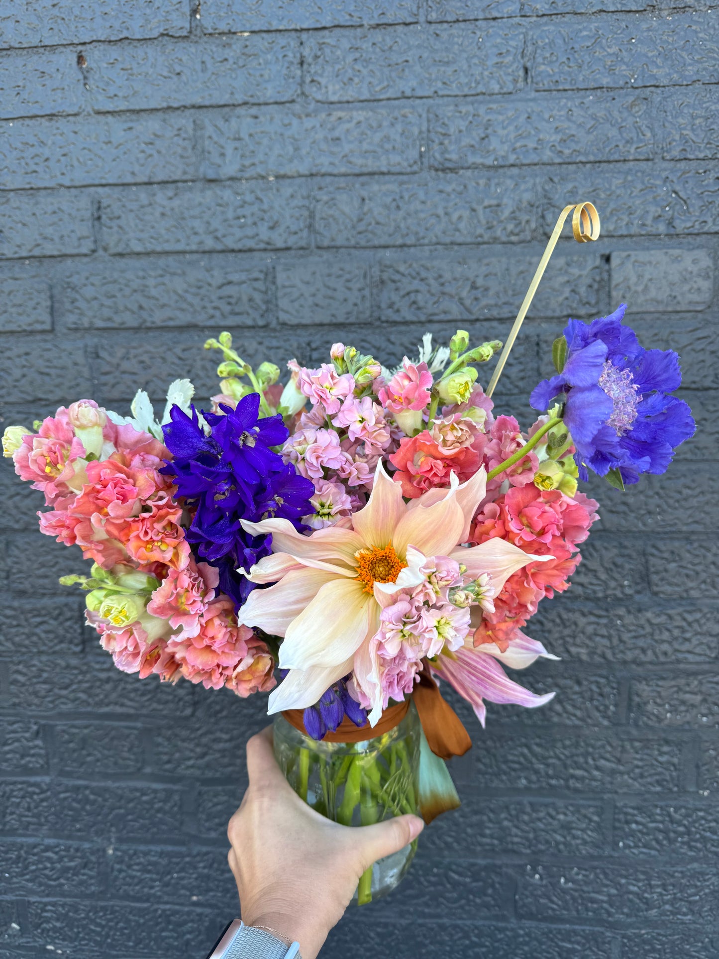 Local Flowers Bucket