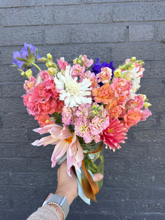 Local Flowers Bucket